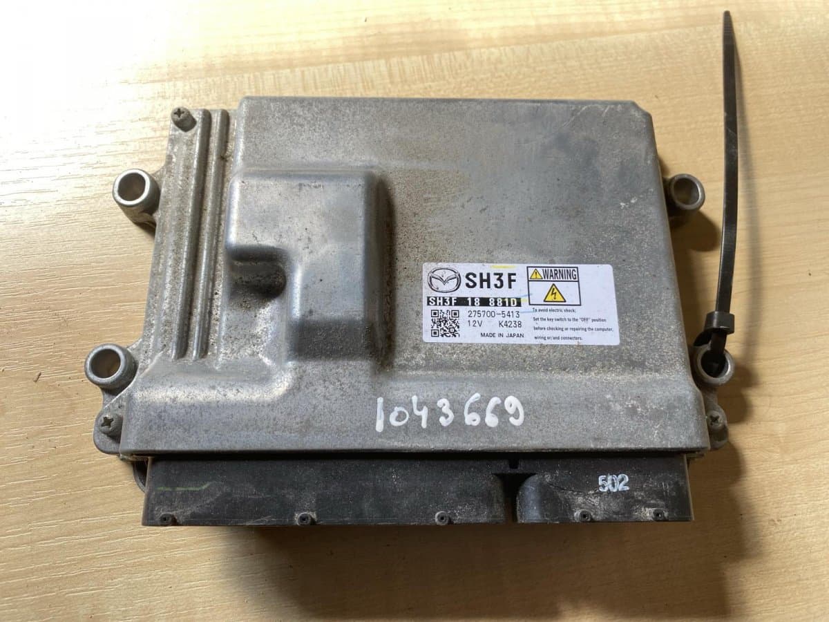 MAZDA 2757005413 275700-5413 Engine Control Unit / module (ECU) MAZDA CX-5 I (KE) (2011-2016)