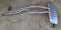 PORSCHE 95511112110 Exhaust rear silencer (muffler) PORSCHE CAYENNE I (2002-2010) — thumbnail 1