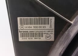 MERCEDES-BENZ A1645000093 A2125000493 885002961 Radiator Fan Electric MERCEDES-BENZ ML-CLASS (W164) (2005-2011) — thumbnail 5