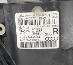 AUDI 8K0941004C Headlight right AUDI A4 / A4 ALLROAD (B8) (2007-2015) — thumbnail 4