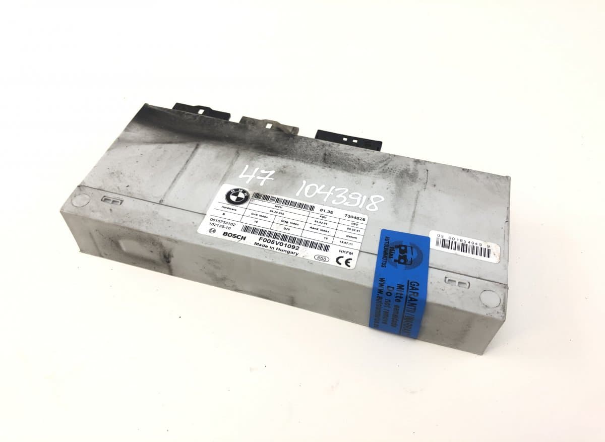 BMW F005V01092 Bootlid / tailgate control unit BMW X5 (E70) (2007-2013)