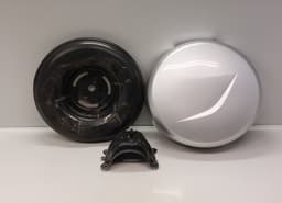 TOYOTA 6477342T41 6477142U11 5190842040 Spare Wheel Cover TOYOTA RAV 4 III (XA30) (2005-2012) — thumbnail 1