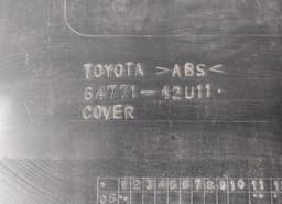 TOYOTA 6477342T41 6477142U11 5190842040 Spare Wheel Cover TOYOTA RAV 4 III (XA30) (2005-2012) — thumbnail 3