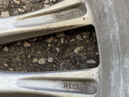 PORSCHE 95536215600 Rim 1 pc PORSCHE CAYENNE I (2002-2010) — thumbnail 1
