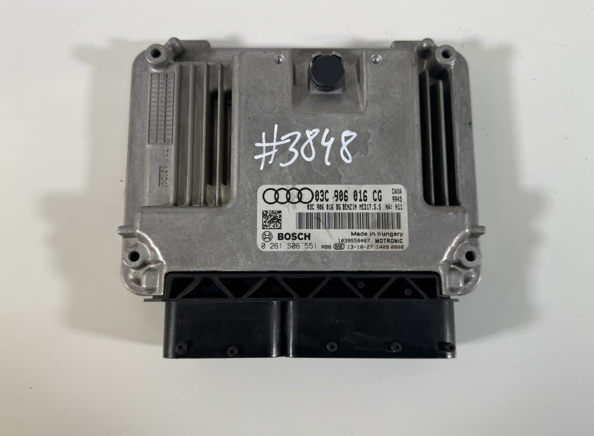 AUDI 03C906016CG 0261S06551 Engine Control Unit / module (ECU) AUDI A1 (8X1, 8XK, 8XA, 8XF) (2010-2018)
