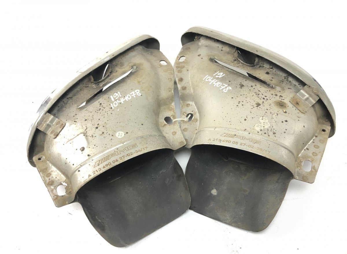 MERCEDES-BENZ A2134900527 A2134900627 Exhaust tip set MERCEDES-BENZ E-CLASS (W213) (2016-2023)