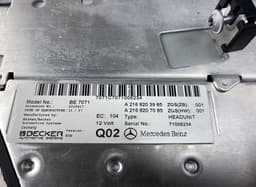 MERCEDES-BENZ A2168202085 CD Changer MERCEDES-BENZ S-CLASS Coupe (C216) (2006-2013) — thumbnail 3