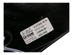 MERCEDES-BENZ MERCEDES CL W217 Right Rear Door Winder A2176703400 — thumbnail 5