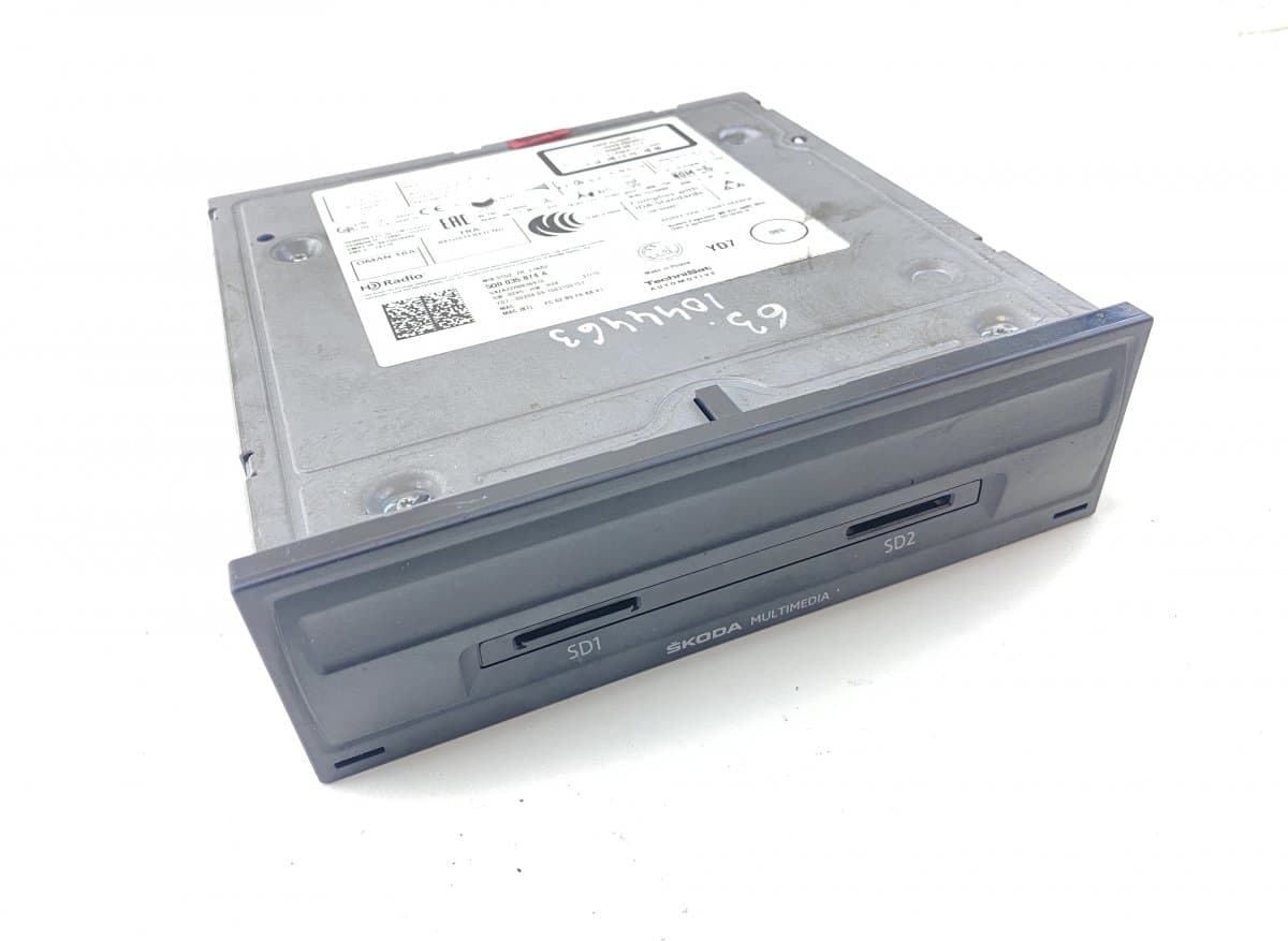 SKODA 5Q0035874A CD Changer SKODA OCTAVIA III (5E) (2012-2019)