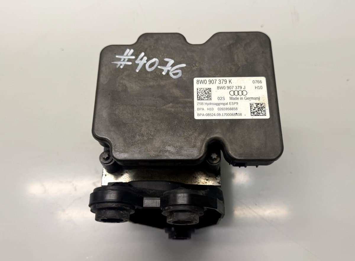 AUDI 8W0907379K 8W0907379J ABS hydraulic unit / pump AUDI A4 (8W, B9) (2015-)