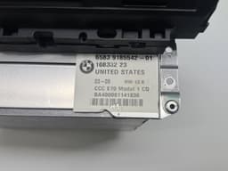 BMW 65839185542 9185542 Radio BMW X5 (E70) (2007-2013) — thumbnail 4