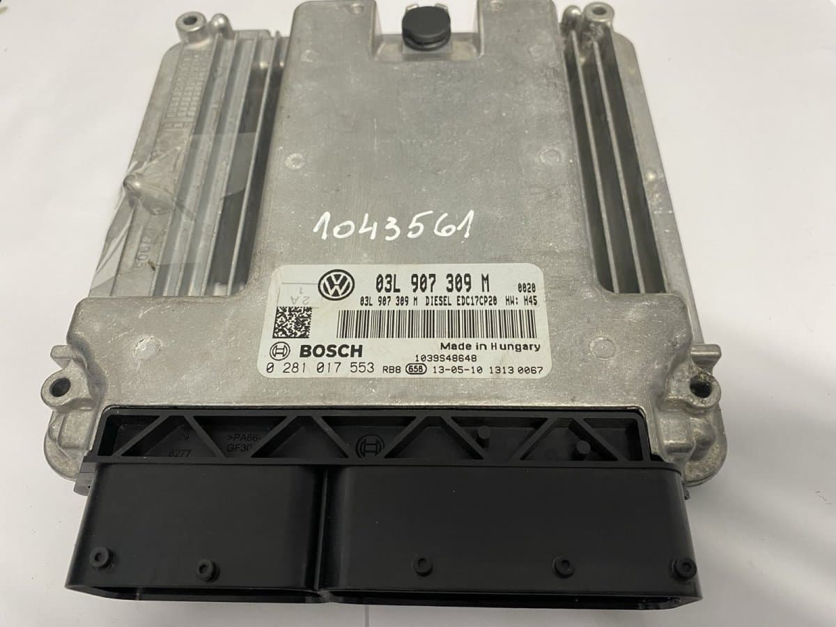 VW 0281017553 Engine Control Unit / module (ECU) VW TRANSPORTER T5 / MULTIVAN (7H, 7E, 7J) (2003-2015)