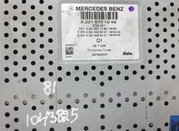 MERCEDES-BENZ A2218701989 TV - Receiver (Tuner) MERCEDES-BENZ S-CLASS (W221) (2005-2013) — thumbnail 4