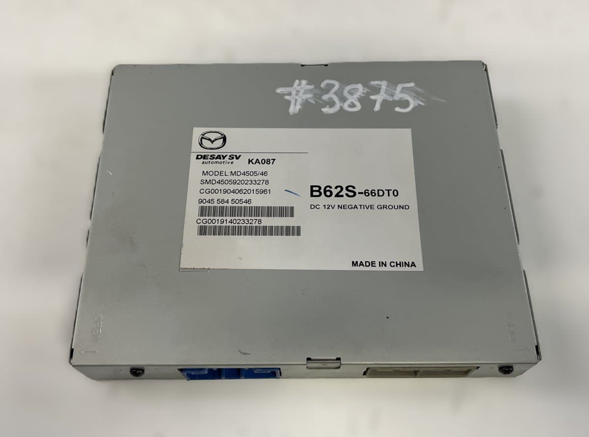 MAZDA B62S66DT0 MD450546 TV - Receiver (Tuner) MAZDA 6 (GJ, GL) (2012-2020)