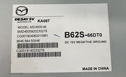 MAZDA B62S66DT0 MD450546 TV - Receiver (Tuner) MAZDA 6 (GJ, GL) (2012-2020) — thumbnail 3