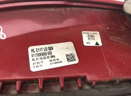 MERCEDES-BENZ A1179069800 Tail light, right MERCEDES-BENZ CLA (C117, X117) (2013-2019) — thumbnail 3