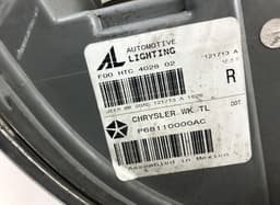 JEEP 68110000AE Tail light, right JEEP GRAND CHEROKEE IV (WK, WK2) (2010-2021) — thumbnail 4