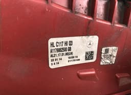 MERCEDES-BENZ A1179062500 Tail light left MERCEDES-BENZ CLA (C117, X117) (2013-2019) — thumbnail 3