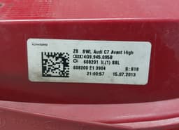 AUDI 4G9945095B Tail light left AUDI A6 / A6 ALLROAD (C7, 4G) (2010-2018) — thumbnail 4