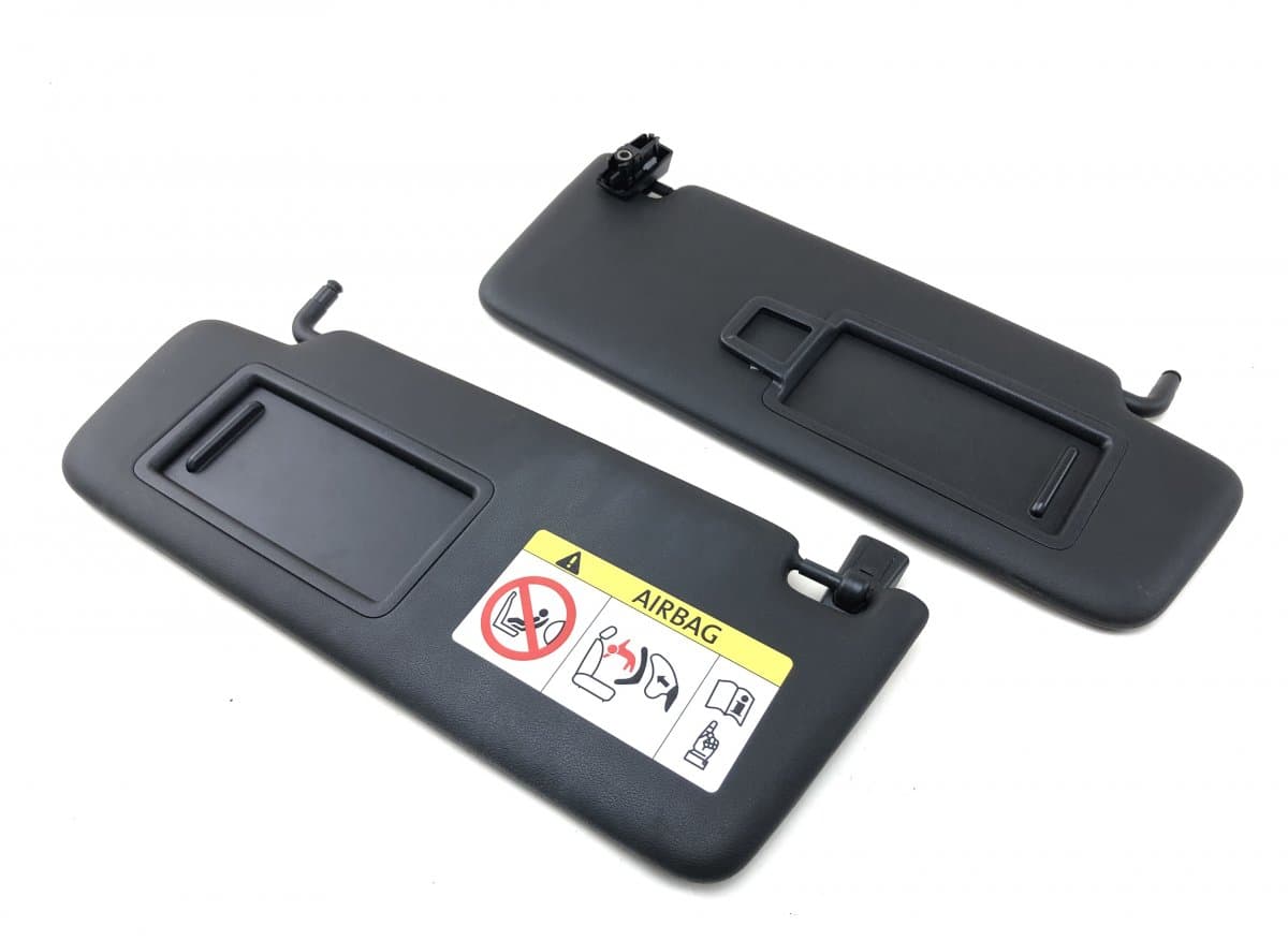 PORSCHE 95B857552AH 95B857551CA Sun visor set PORSCHE MACAN I (95B) (2014-2024)