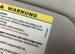 MERCEDES-BENZ A2308100110 Sun Visor Left MERCEDES-BENZ SL-CLASS (R230) (2001-2012) — thumbnail 5