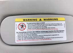 MERCEDES-BENZ A2308100110 Sun Visor Left MERCEDES-BENZ SL-CLASS (R230) (2001-2012) — thumbnail 4