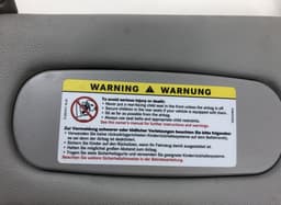 MERCEDES-BENZ A2308100110 Sun Visor Left MERCEDES-BENZ SL-CLASS (R230) (2001-2012) — thumbnail 3