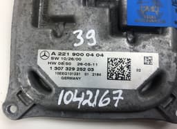 MERCEDES-BENZ A2169009100 Xenon control unit left MERCEDES-BENZ S-CLASS (W221) (2005-2013) — thumbnail 2