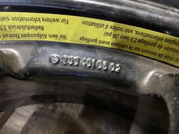 MERCEDES-BENZ A2304006703 Spare wheel MERCEDES-BENZ SL-CLASS (R230) (2001-2012) — thumbnail 3