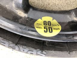 MERCEDES-BENZ A2304006703 Spare wheel MERCEDES-BENZ SL-CLASS (R230) (2001-2012) — thumbnail 4