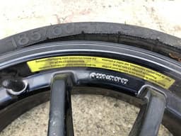 MERCEDES-BENZ A2304006703 Spare wheel MERCEDES-BENZ SL-CLASS (R230) (2001-2012) — thumbnail 1