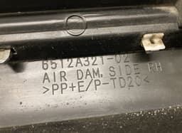 MITSUBISHI 6512A32102 6512A532 Side Skirt Right MITSUBISHI OUTLANDER II (CW, ZG, ZH) (2006-2012) — thumbnail 5