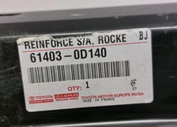 TOYOTA 61403-0D140 614030D140 Side Member (Threshold) Right TOYOTA YARIS III (XP150) (2013-) — thumbnail 6
