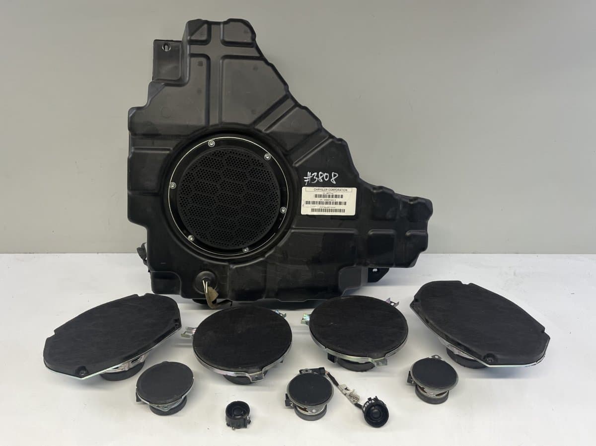 JEEP 05064610ACA 05064358AB 05064551AA 05064359AB 05091018AA 05064360AB 05091018AA 05064360AB 05064551AA 05064358AB Set of loudspeakers JEEP GRAND CHEROKEE IV (WK, WK2) (2010-2021)