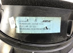 MERCEDES-BENZ A2308201902 Set of loudspeakers MERCEDES-BENZ SL-CLASS (R230) (2001-2012) — thumbnail 5