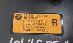 BMW 6513911249103 6513911247102 6513911247002 Set of loudspeakers BMW X6 (E71, E72) (2008-2014) — thumbnail 7