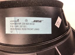 MERCEDES-BENZ A2308201902 Set of loudspeakers MERCEDES-BENZ SL-CLASS (R230) (2001-2012) — thumbnail 5