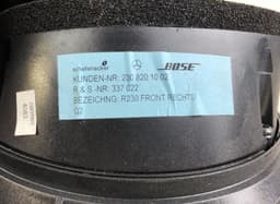 MERCEDES-BENZ A2308201902 Set of loudspeakers MERCEDES-BENZ SL-CLASS (R230) (2001-2012) — thumbnail 3