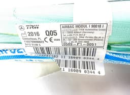MERCEDES-BENZ A2058601002 A2058601102 Set of head/curtain airbags MERCEDES-BENZ C-CLASS (W205) (2013-2021) — thumbnail 3