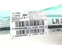 MERCEDES-BENZ A2058601002 A2058601102 Set of head/curtain airbags MERCEDES-BENZ C-CLASS (W205) (2013-2021) — thumbnail 7