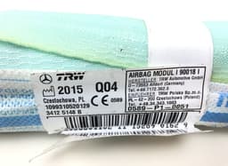 MERCEDES-BENZ A2058601002 A2058601102 Set of head/curtain airbags MERCEDES-BENZ C-CLASS (W205) (2013-2021) — thumbnail 4