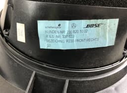 MERCEDES-BENZ A2308201902 Set of loudspeakers MERCEDES-BENZ SL-CLASS (R230) (2001-2012) — thumbnail 3