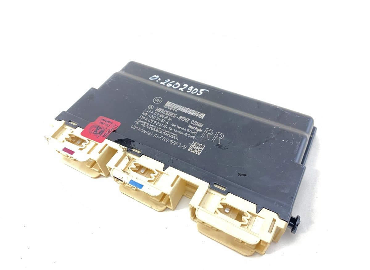 MERCEDES-BENZ A2229000916 Seats control unit MERCEDES-BENZ S-CLASS (W222, X222) (2013-2020)
