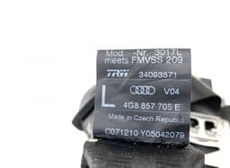 AUDI 4G8857705E Seat Belt Front Left AUDI A6 / A6 ALLROAD (C7, 4G) (2010-2018) — thumbnail 4