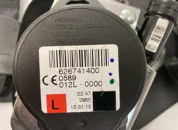 BMW 012L0000 0589P10021 626741400 Seat Belt Front Left BMW 2 Active Tourer (F45, F46) (2013-2021) — thumbnail 2