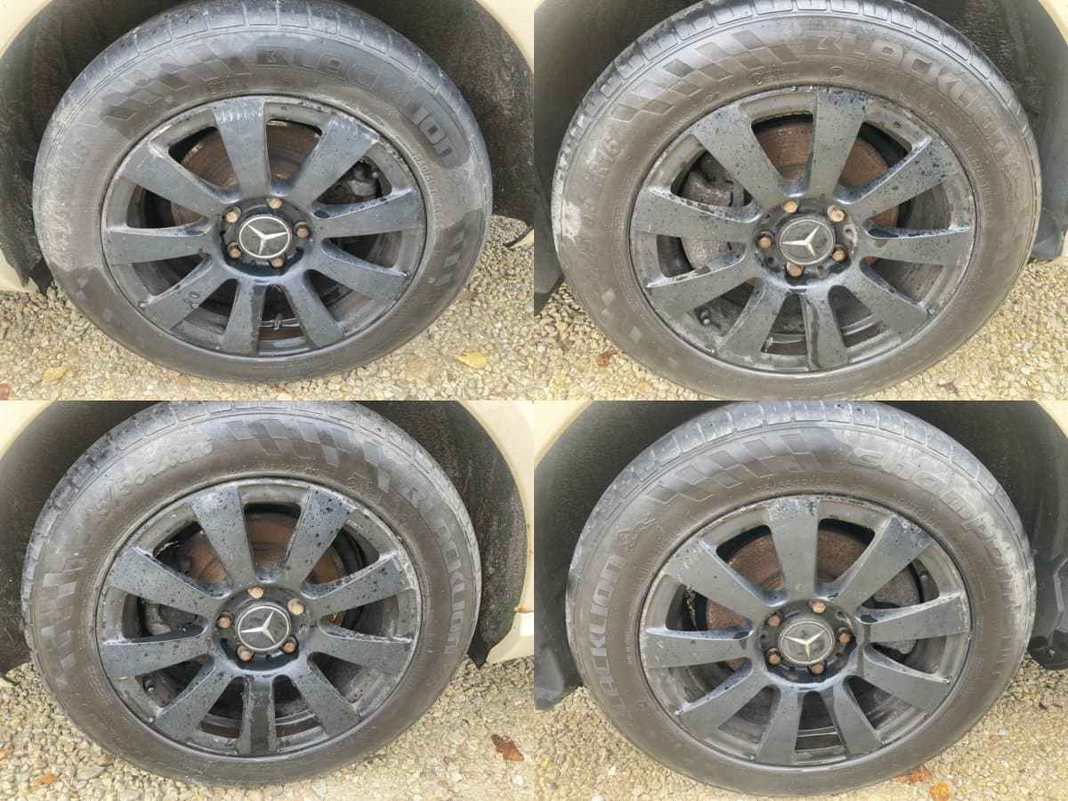 MERCEDES-BENZ A2124010102 Rim set With Tyres 4 pcs MERCEDES-BENZ E-CLASS (W212) (2009-2016)