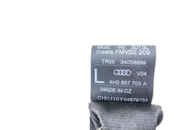 AUDI 34058699 Seat Belt Front Left AUDI A8 (4H) (2009-2017) — thumbnail 6