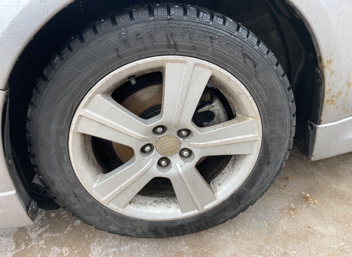 SUBARU Rim set With Tyres 4 pcs SUBARU IMPREZA (GH, GR) (2008-2012)