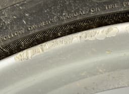 AUDI 4E0601025AP Rim With tyre 1 pc AUDI A8 (4E) (2002-2010) — thumbnail 4