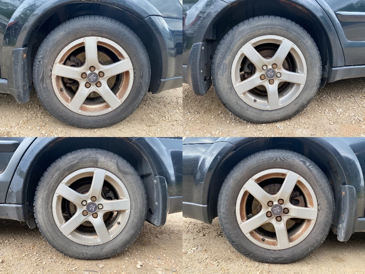 SUBARU Rim set With Tyres 4 pcs SUBARU LEGACY IV / Outback (2003-2009)